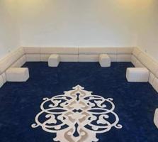 إعلان عن عالم الاثاث سجاد وستائر وكنب