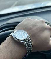 إعلان عن Rolex 36 Date just, White Mina, 2024