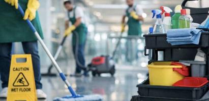 إعلان عن عقود تنظيف