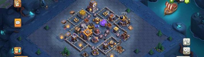 إعلان عن حسابين للبيع في لعبة كلاش او كلانس