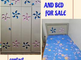 إعلان عن bed and cupboard for sale