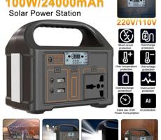 إعلان عن محطة طاقة محمولة 100 واط
Portable Power Station 100W