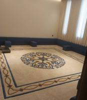 إعلان عن كل مايخص الديوانيات والمساند نقشات حفر يدوي بلاستك ثيل صناعي وجميع انو