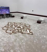 إعلان عن سجاد حفر يدوي سجاد زل مساند