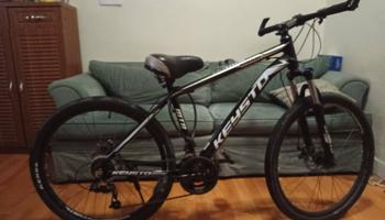 إعلان عن دراجة هوائة مقاس 27 الومنيوم حالة ممتازة