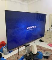 إعلان عن للبيع تلفزيونات 50 و 43 بوصه QLED سمارت 2025 توصيل 24 ساعة