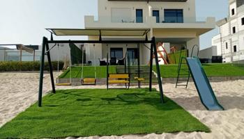 إعلان عن شاليه للإيجار جديد صف اول المرحلة الخامسة