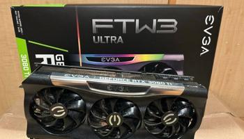 إعلان عن EVGA 3080 TI FTW3