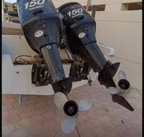 إعلان عن للبيع مكاين ميركري 150/150ساق طولي موديل ٢٠٠٦  شرط الفحص