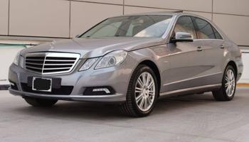إعلان عن مرسيدس E250