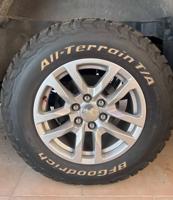 إعلان عن اربع تواير bf  كلجديد قياس 265 / 65 / 18