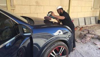 إعلان عن غسيل و تلميع  5 دك