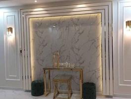 إعلان عن اصباغ وديكورات ورق جدران بديل حجر بديل خشب ترميمات سيراميك كاشي