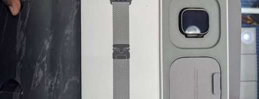 إعلان عن Apple watch ultra 2 black (Milanese Loop)