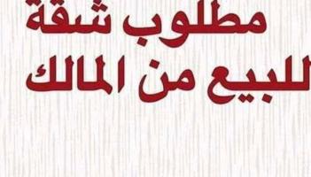 إعلان عن مطلوب شقق من الماالك