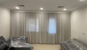 إعلان عن تفصيل وتنجيد مساند وسجاد وتفصيل ستائر وتفصيل ديوانيات