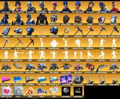 إعلان عن حساب فورت نايت شيطون ١٨٣ سكن