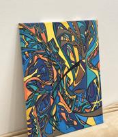 إعلان عن لوحة فنية للاقتناء