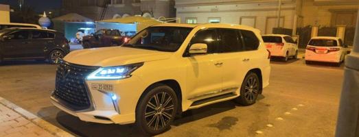 إعلان عن لكزس Lx570 الدرجه الأولى 2017