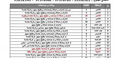 إعلان عن شقة في سلوى و في الاندلس و العارضية و العمرية  وباقي مناطق الكويت