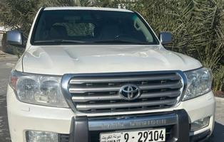 إعلان عن لاندكروزر VXR 2010 شرط الفحص