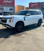 إعلان عن نيسان باترول V6- SE موديل 2025 ماشي 20.000 k.m واردالبابطين.